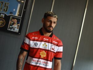 Riquelme Sousa Silva, rekrutan baru Madura United untuk penguatan tim di putaran kedua BRI Super League 2025/2026. (Ist)