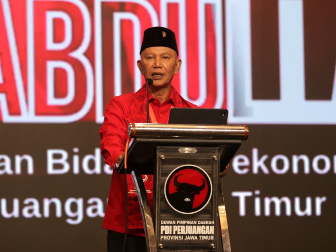 Ketua DPD PDI Perjuangan Jawa Timur MH Said Abdullah di Surabaya, Sabtu (20/12). (Ist)