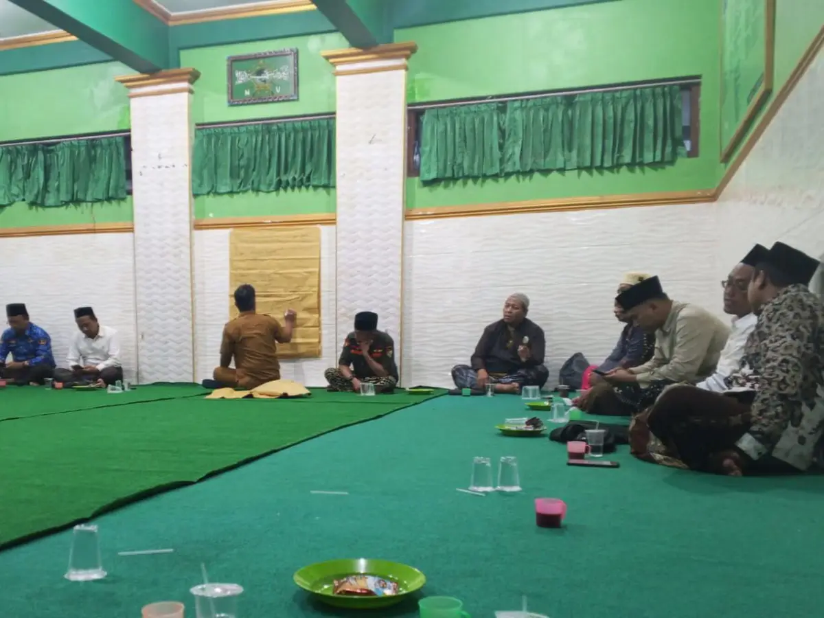 Rapat Panitia Konfercab NU Sumenep di Kantor NU Sumenep beberapa waktu lalu. (Ist)